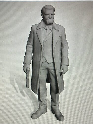 Victorian figures x 7 3D print model