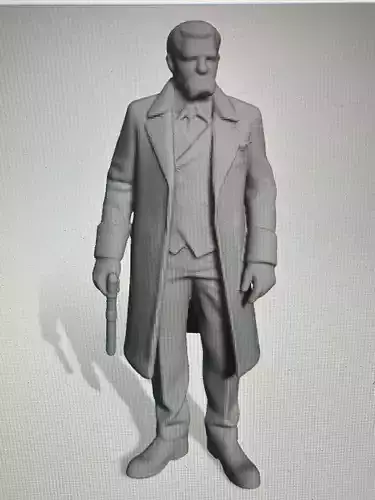 Victorian figures x 7 3D print model