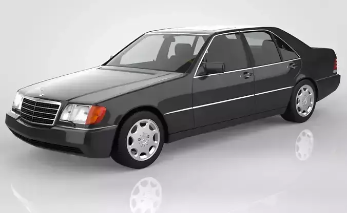 Mercedes Benz S 600 - W140 3D model