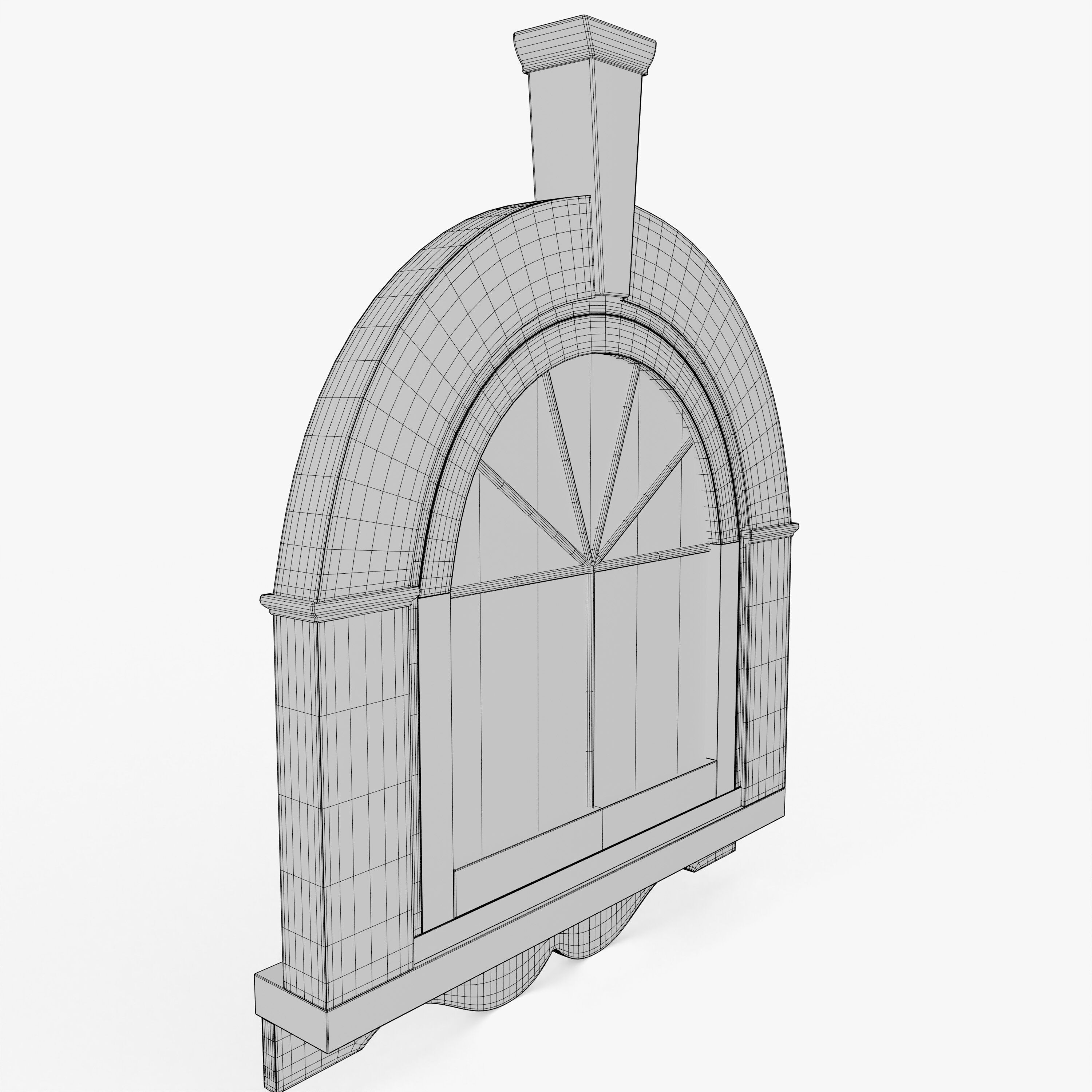 Old Window 3D model_18