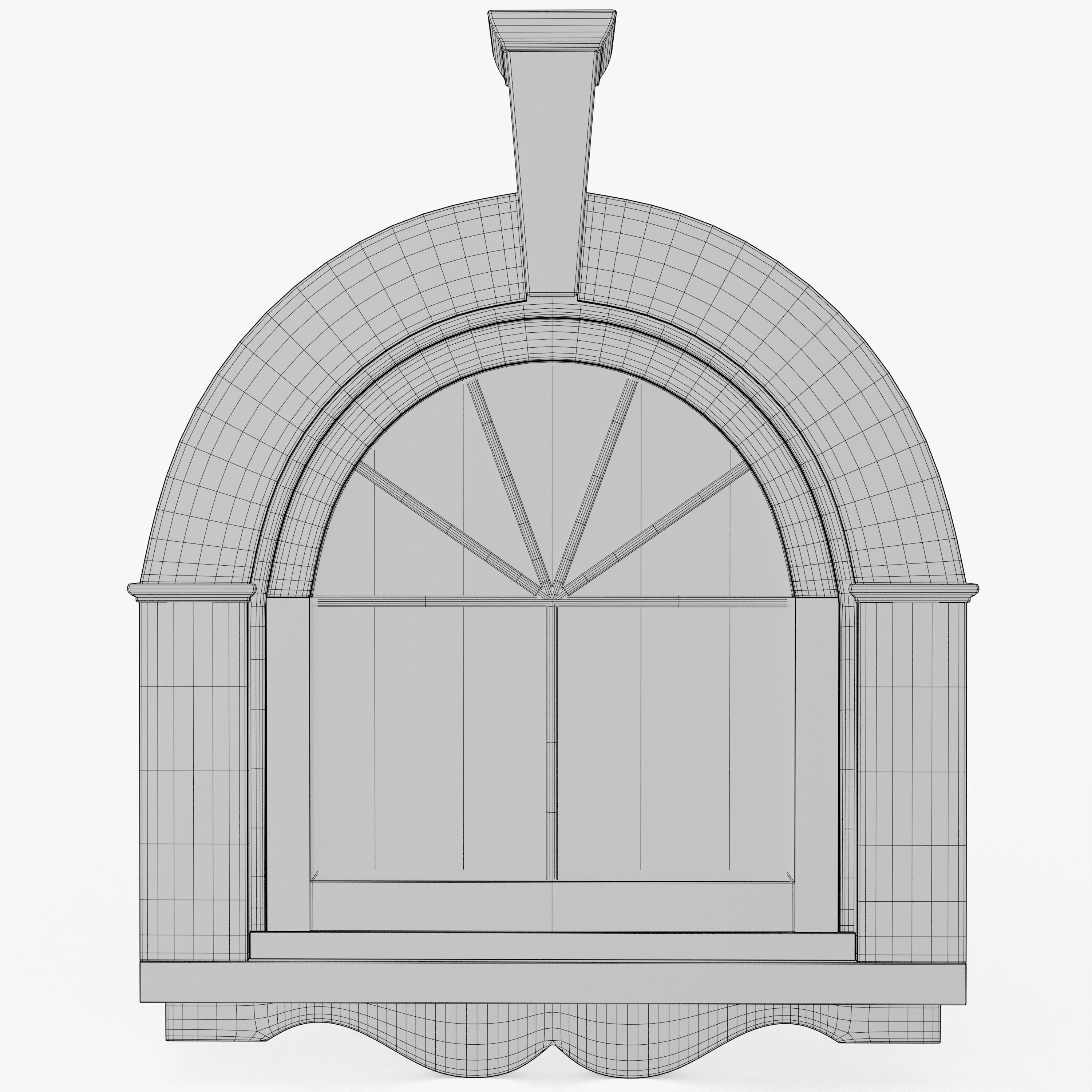 Old Window 3D model_15