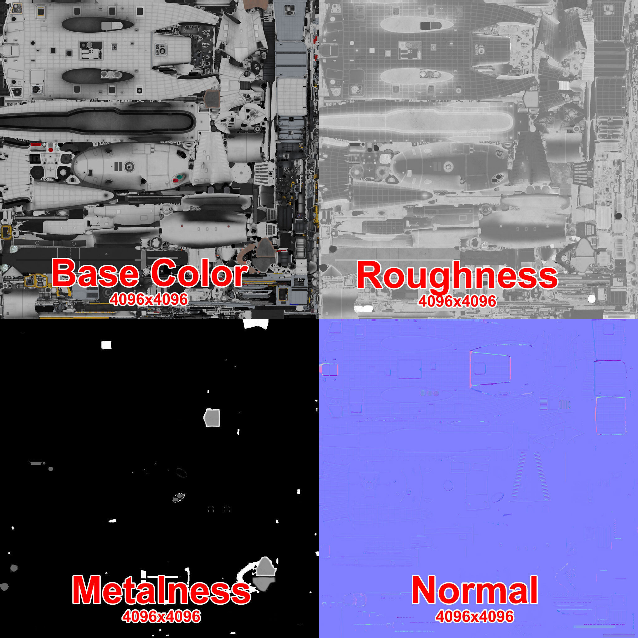 CH-53E Super Stallion Blank Basic Animation Low-poly 3D model_34