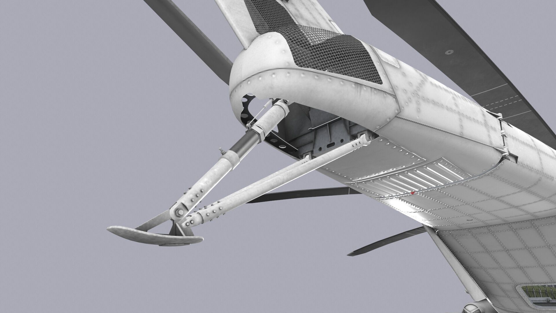 CH-53E Super Stallion Blank Basic Animation Low-poly 3D model_12