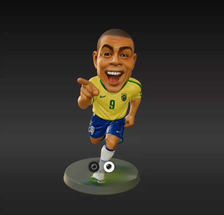 Ronaldo Nazario Mini Fut Series 3D print model_0