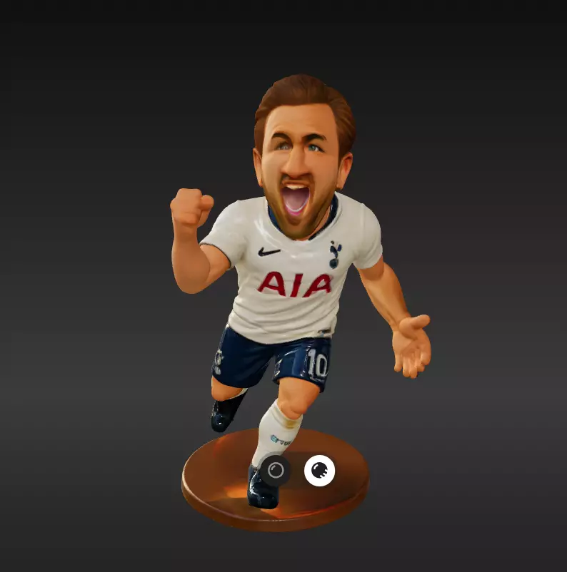 Harry Kane Mini Fut Series 3D print model_0