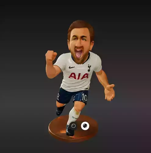 Harry Kane Mini Fut Series 3D print model Harry Kane Mini Fut Series 3D print model
