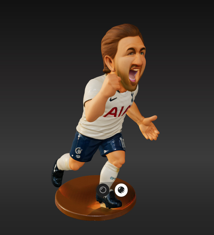 Harry Kane Mini Fut Series 3D print model_1