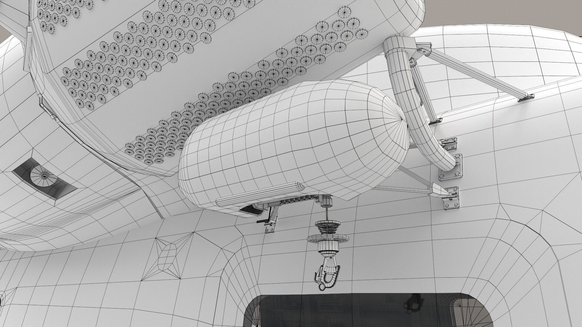 CH-53E Super Stallion US Marines Complex Animation Low-poly 3D model_43