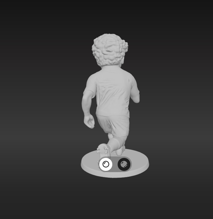 Mohammed Salah Mini Fut Series 3D print model_6