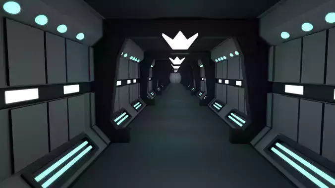 Sci fi Corridor