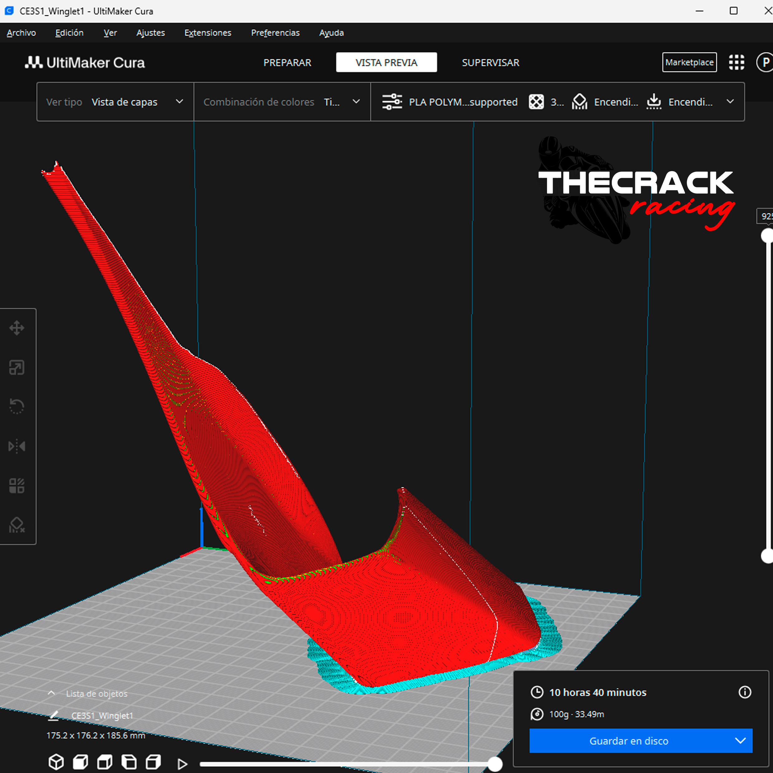 WINGLET SPOILER FOR KAWASAKI NINJA 400 3D print model_3