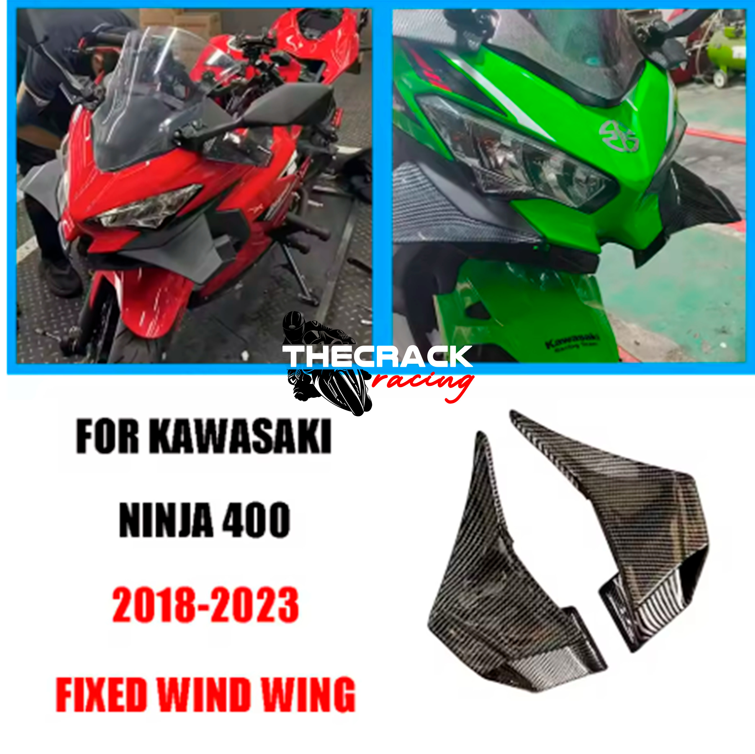 WINGLET SPOILER FOR KAWASAKI NINJA 400 3D print model_4