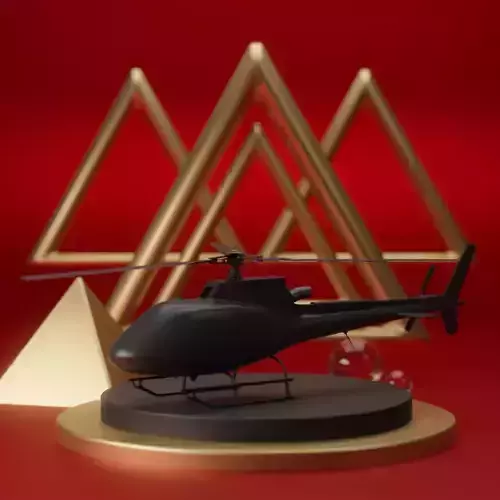 Airbus H125 3D print model
