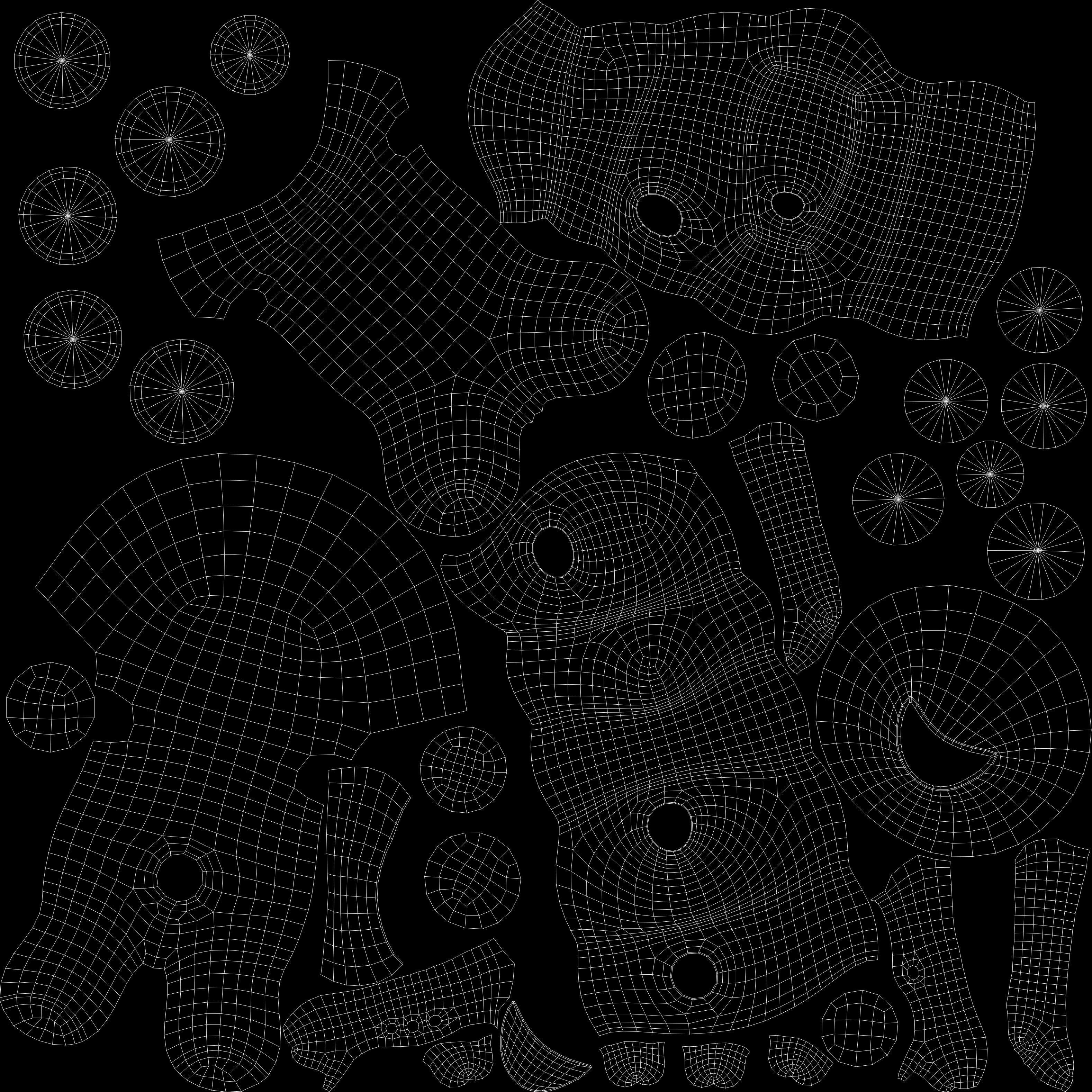 Expo 2025 Myaku Mascot Rigged 3D model_8