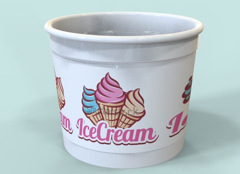 Ice cream Cup 3D print model_51