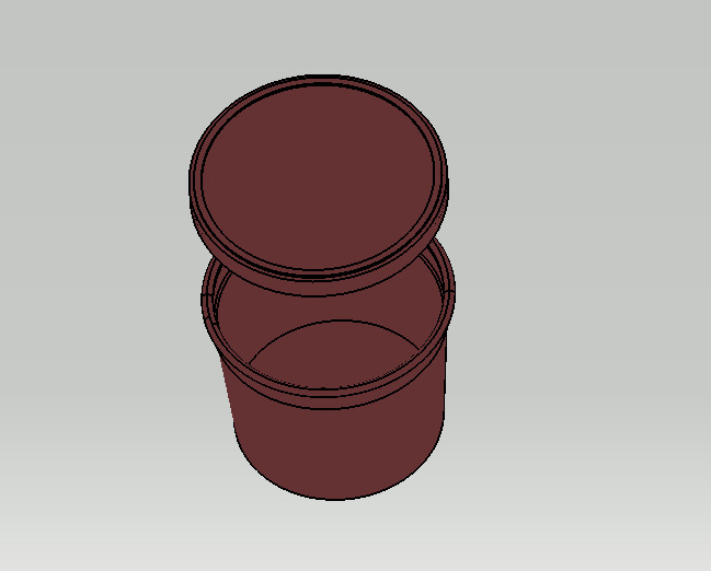 Ice cream Cup 3D print model_30