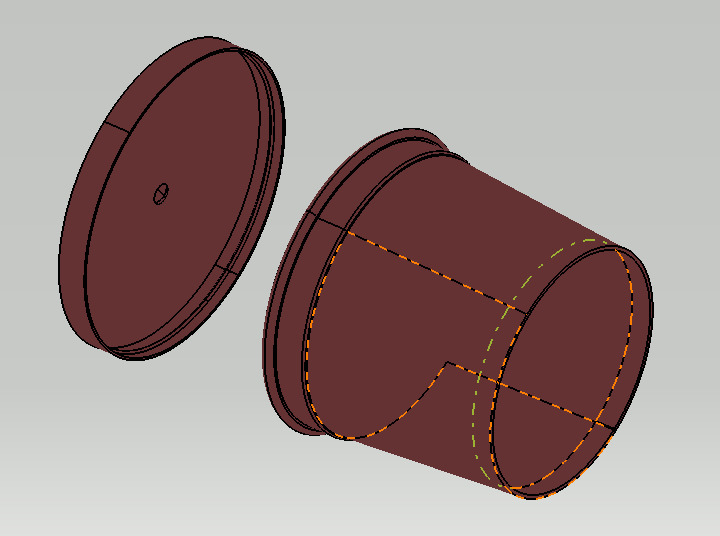 Ice cream Cup 3D print model_34