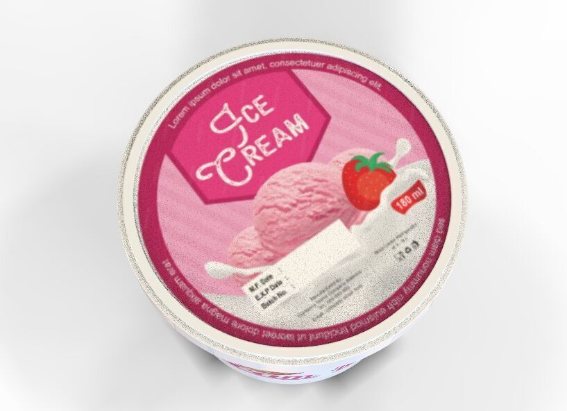 Ice cream Cup 3D print model_20