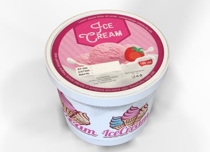 Ice cream Cup 3D print model_50