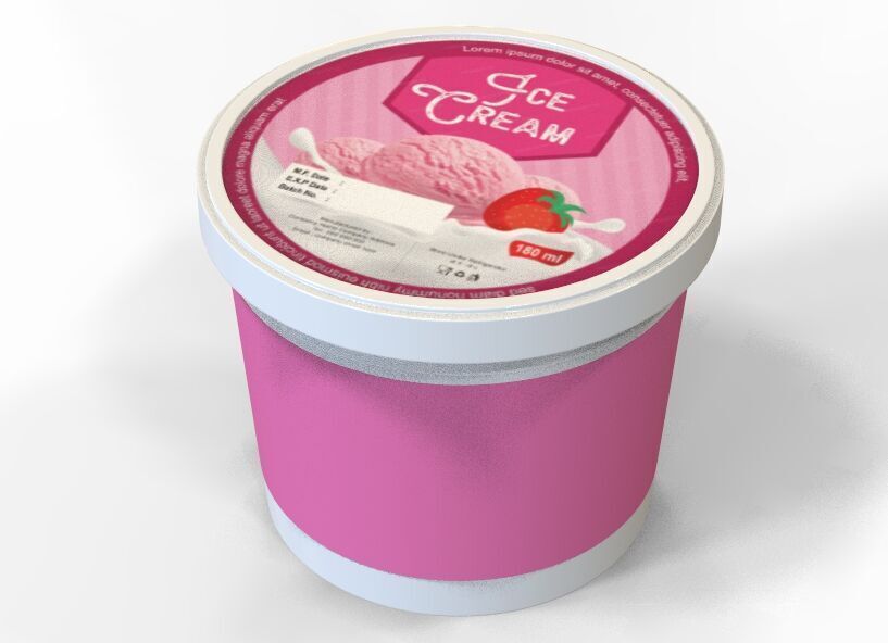 Ice cream Cup 3D print model_49