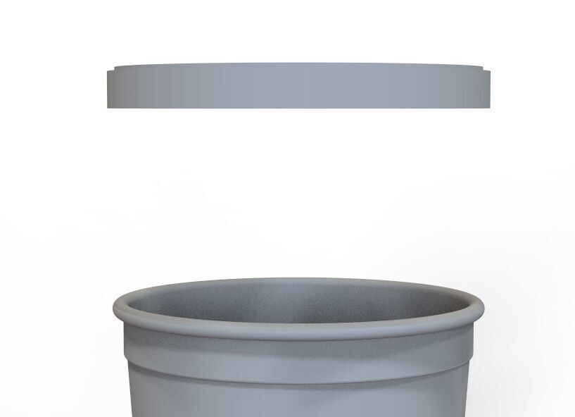 Ice cream Cup 3D print model_60