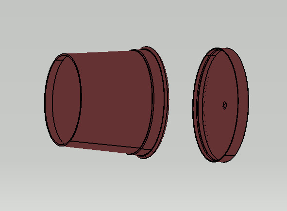 Ice cream Cup 3D print model_29