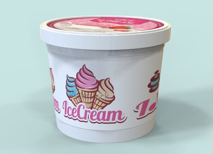 Ice cream Cup 3D print model_33
