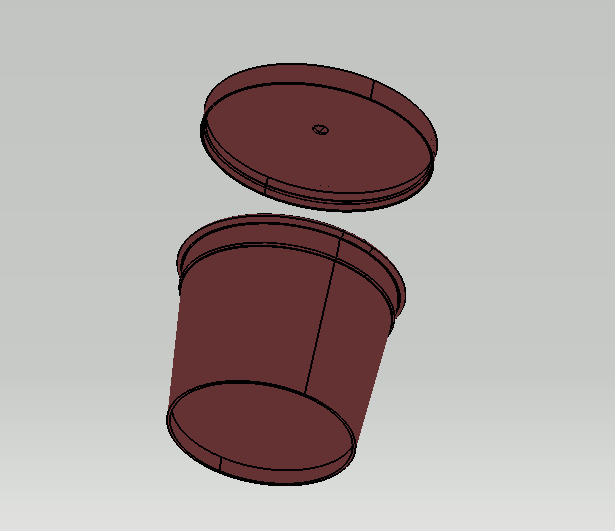Ice cream Cup 3D print model_21