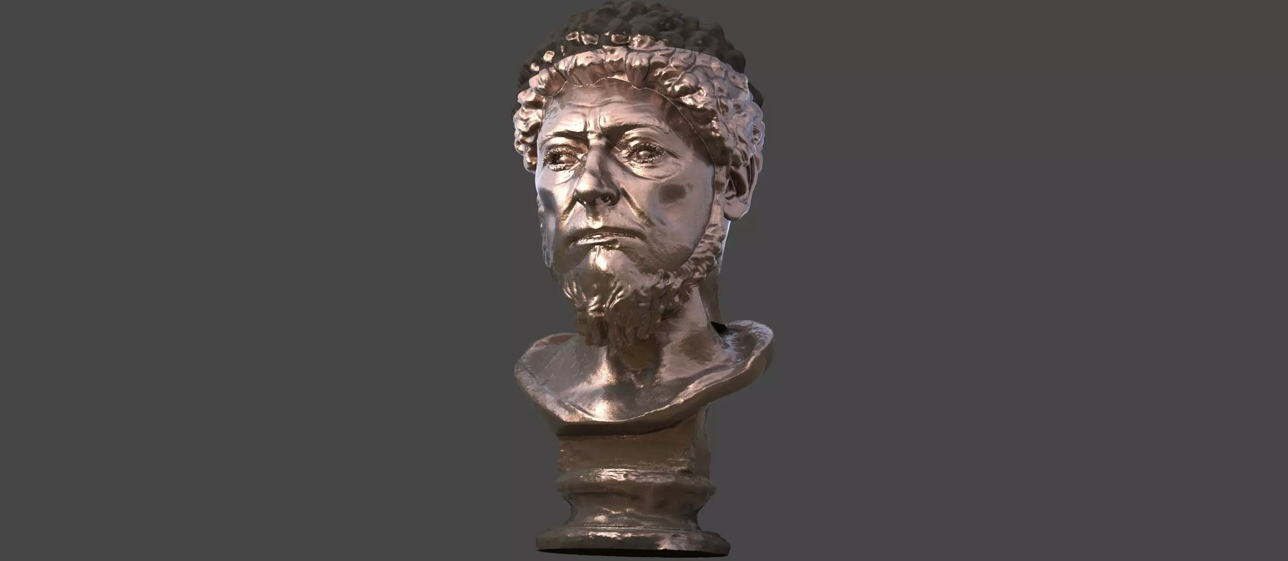  Antoninus Pius Bust 3D model_0