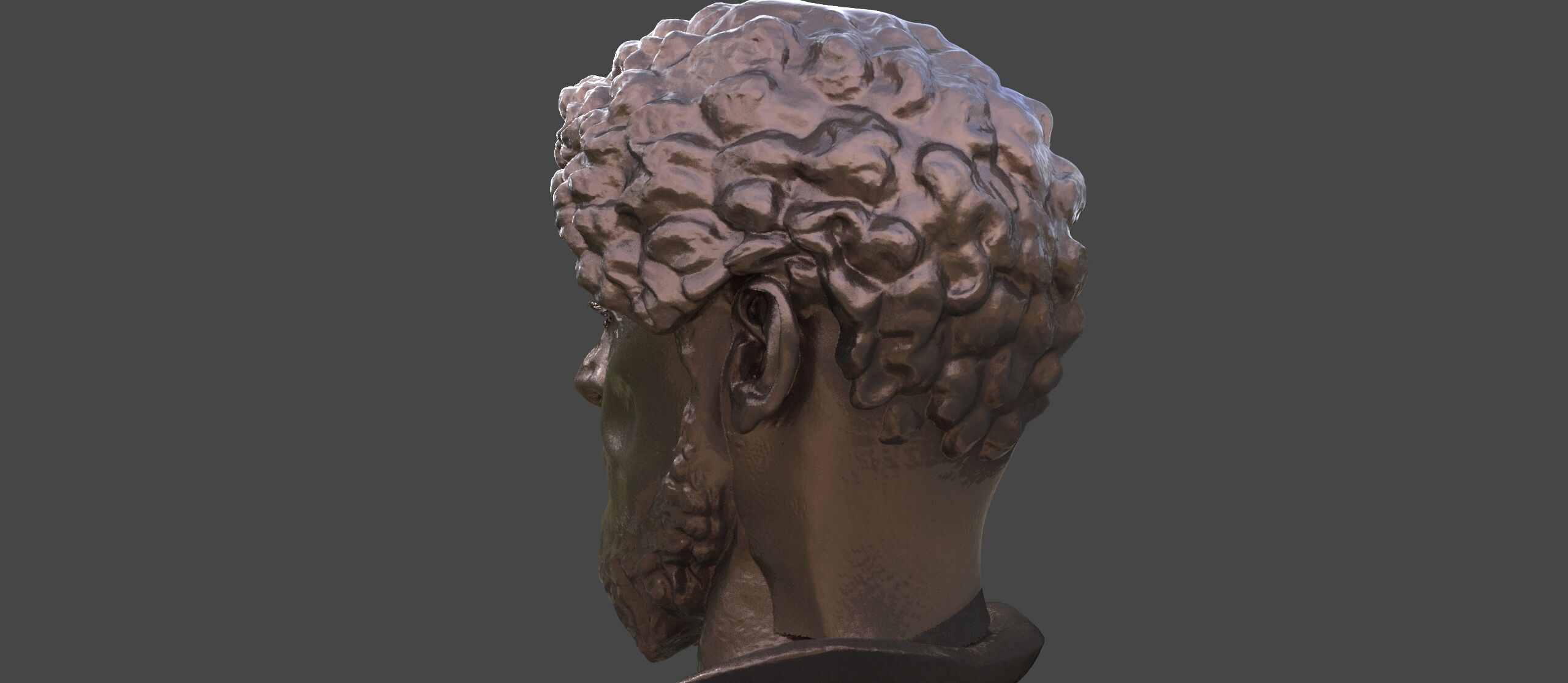  Antoninus Pius Bust 3D model_1