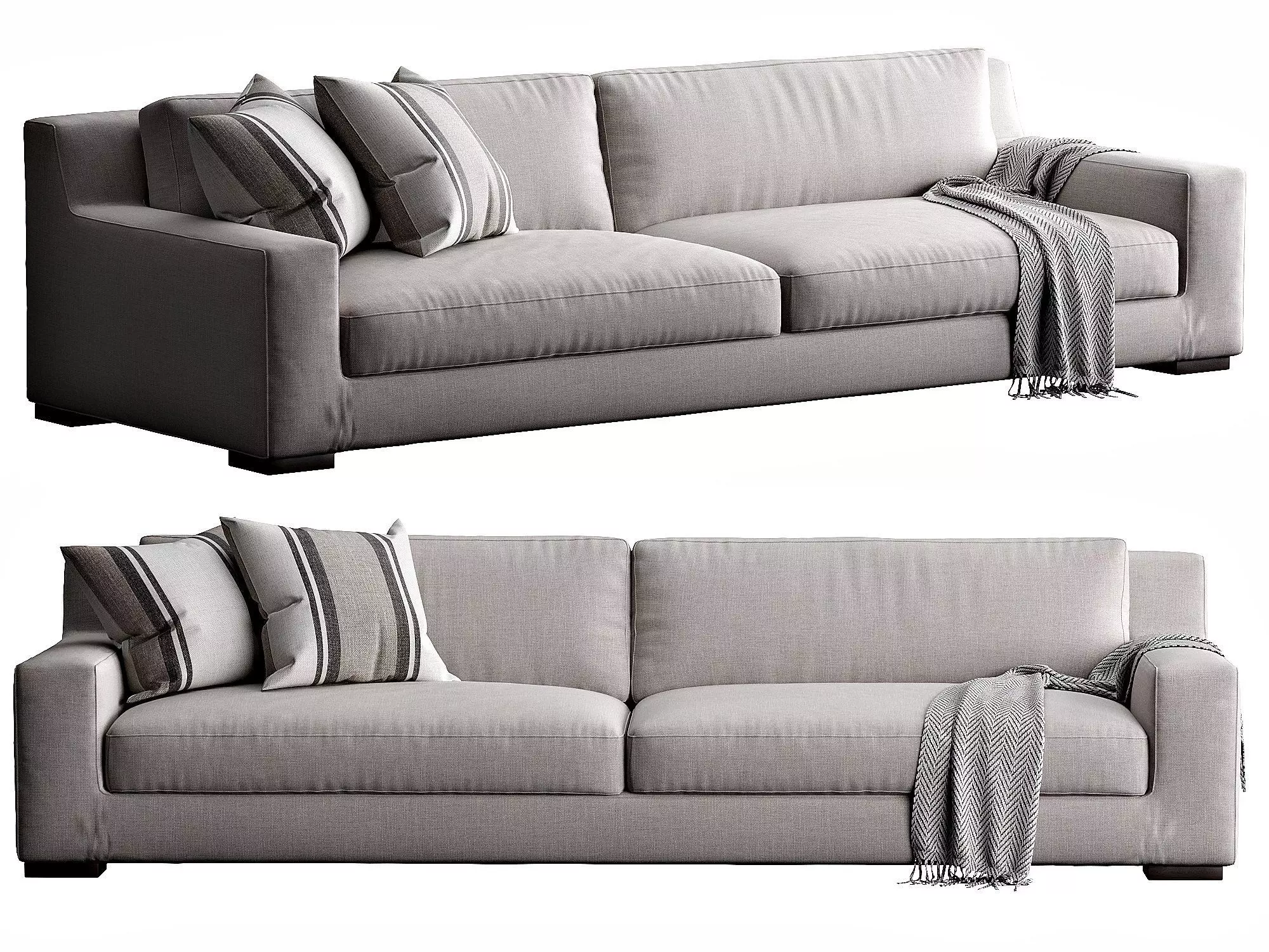 Restoration Hardware Modena 3D model_0