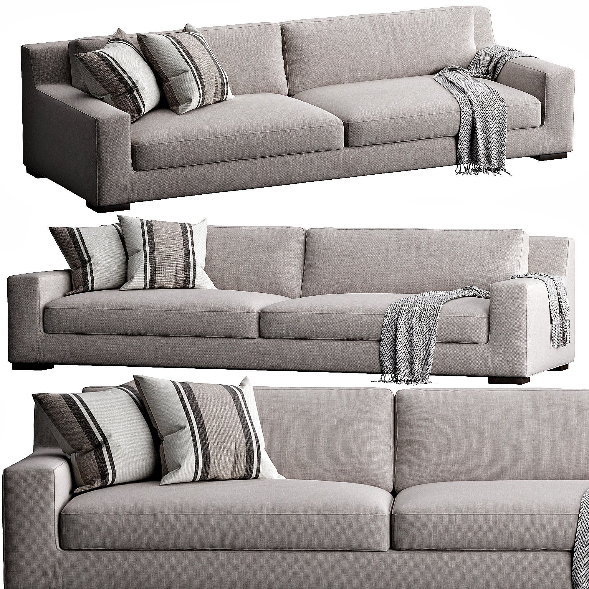 Restoration Hardware Modena 3D model_3