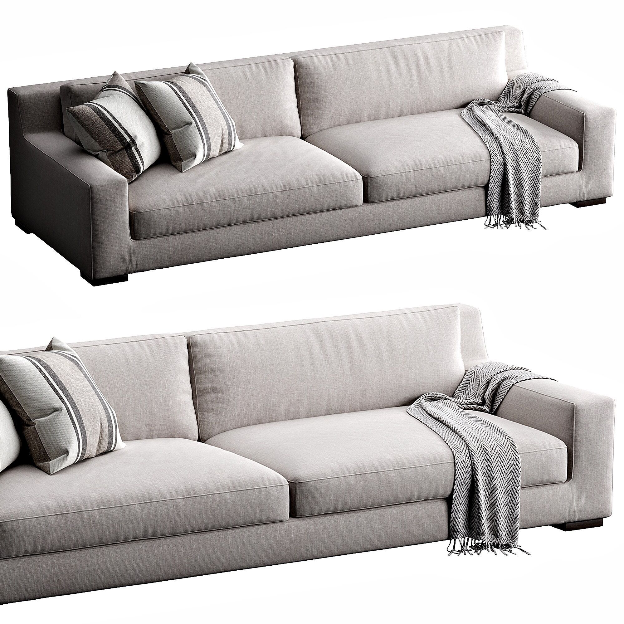 Restoration Hardware Modena 3D model_4