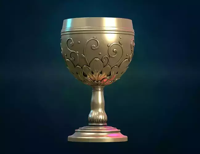 Goblet 3D print model