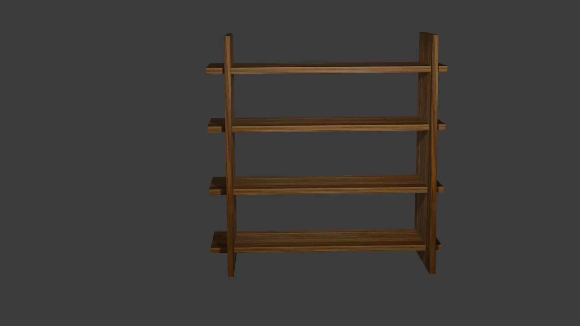 bookshelf 3D model_0