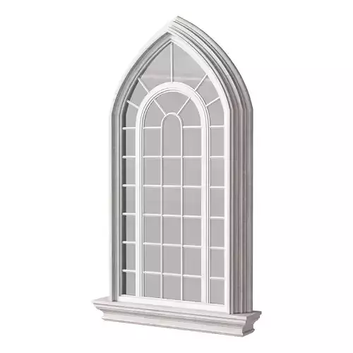 Architectural Classic Window 3D Model 7 3D model