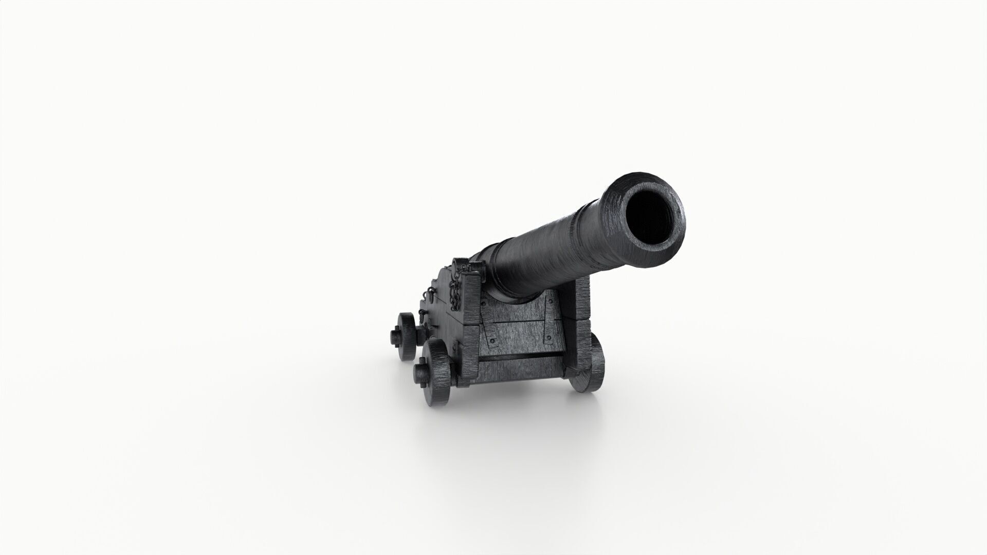 Realistic Cannon 3D print model_10