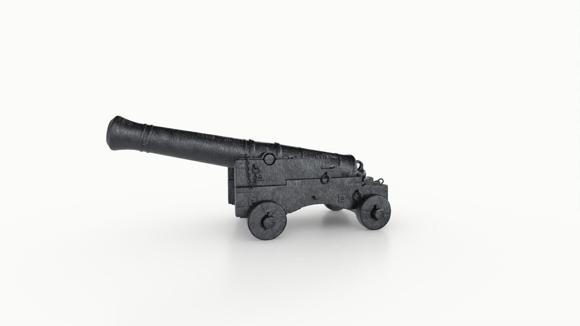 Realistic Cannon 3D print model_7