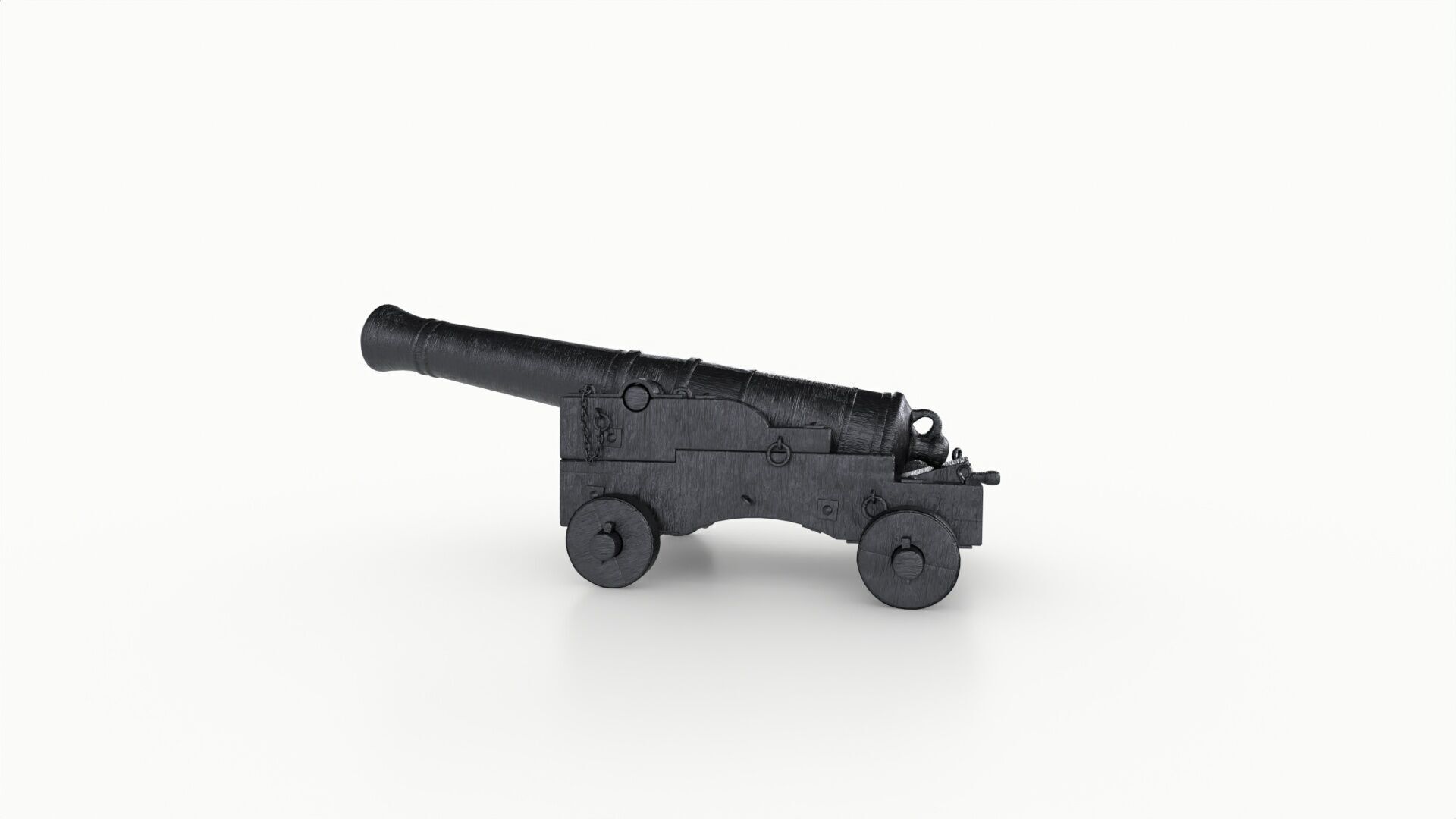 Realistic Cannon 3D print model_6