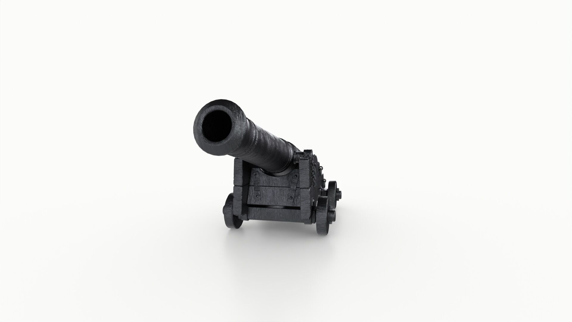Realistic Cannon 3D print model_9