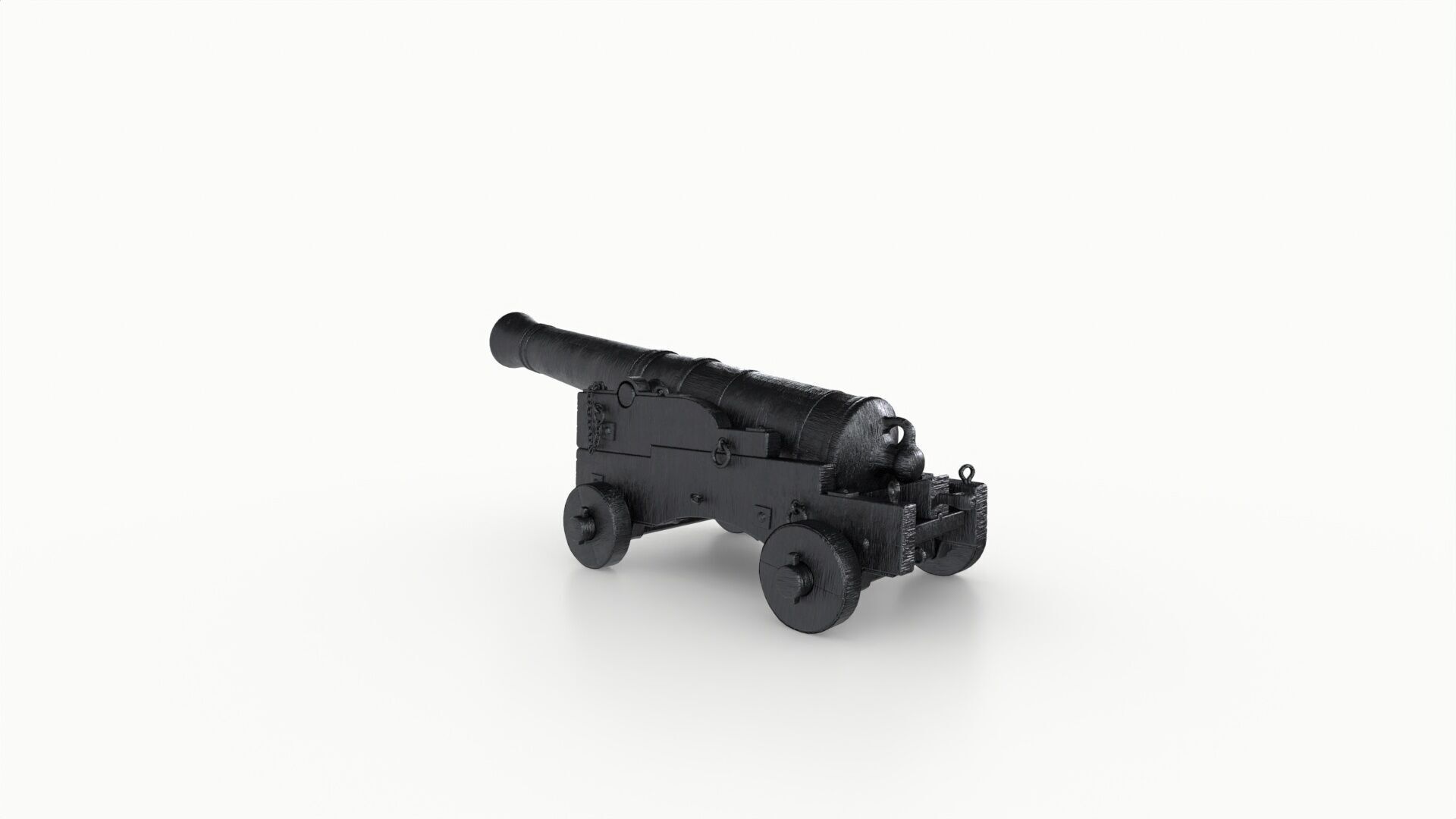Realistic Cannon 3D print model_5