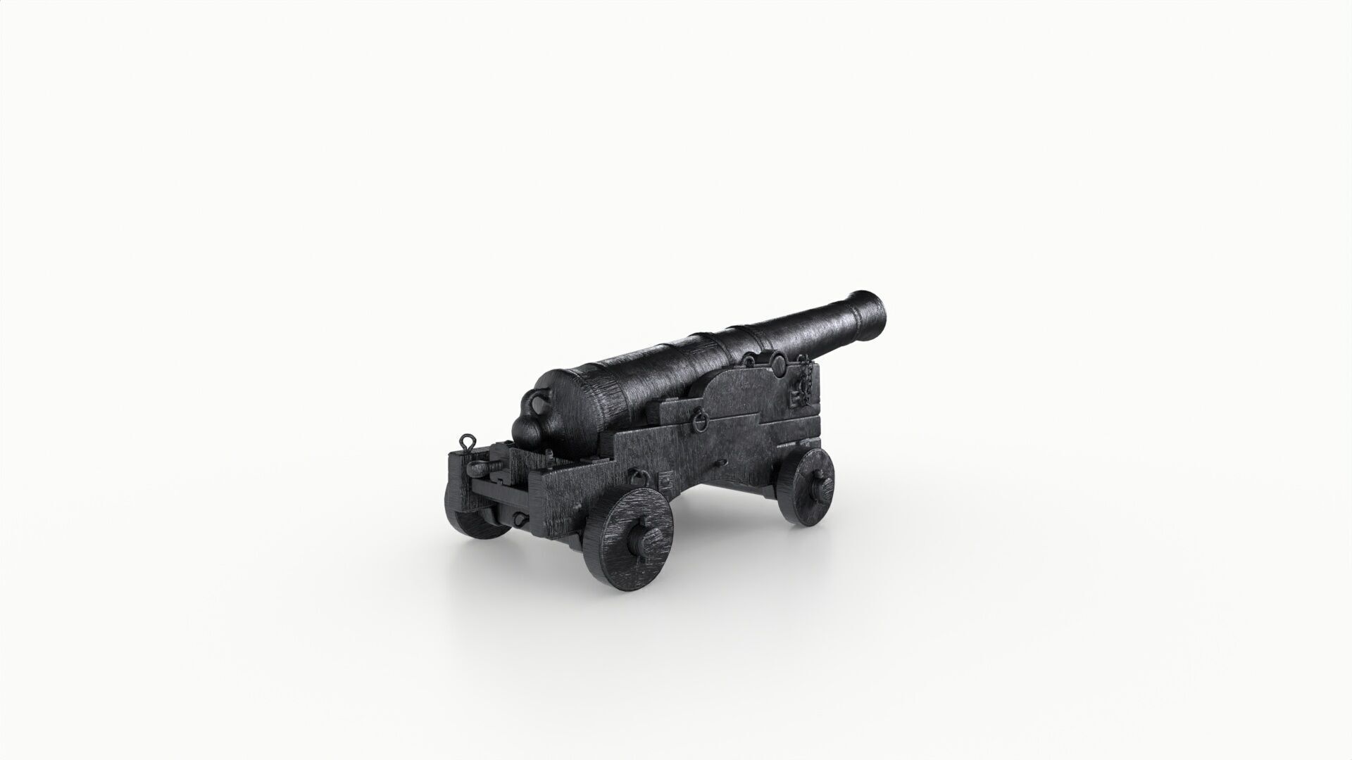 Realistic Cannon 3D print model_2