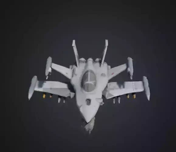 Futuristic Fighter Jet