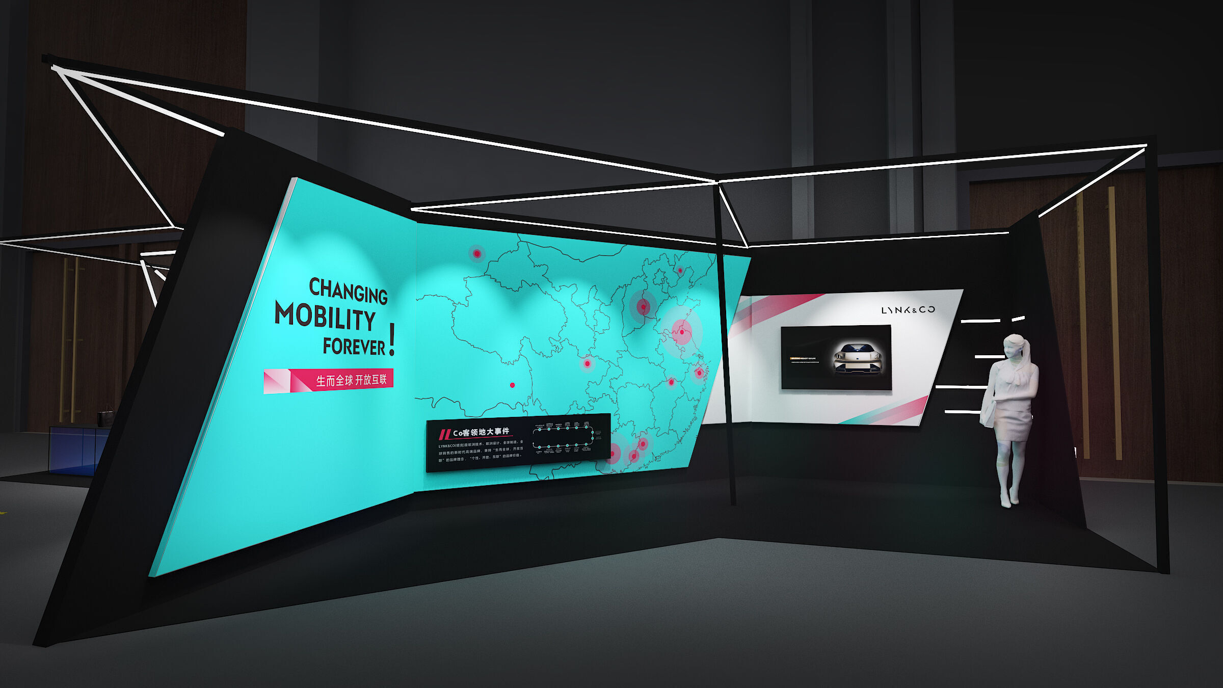 Exposition Low-poly 3D model_7