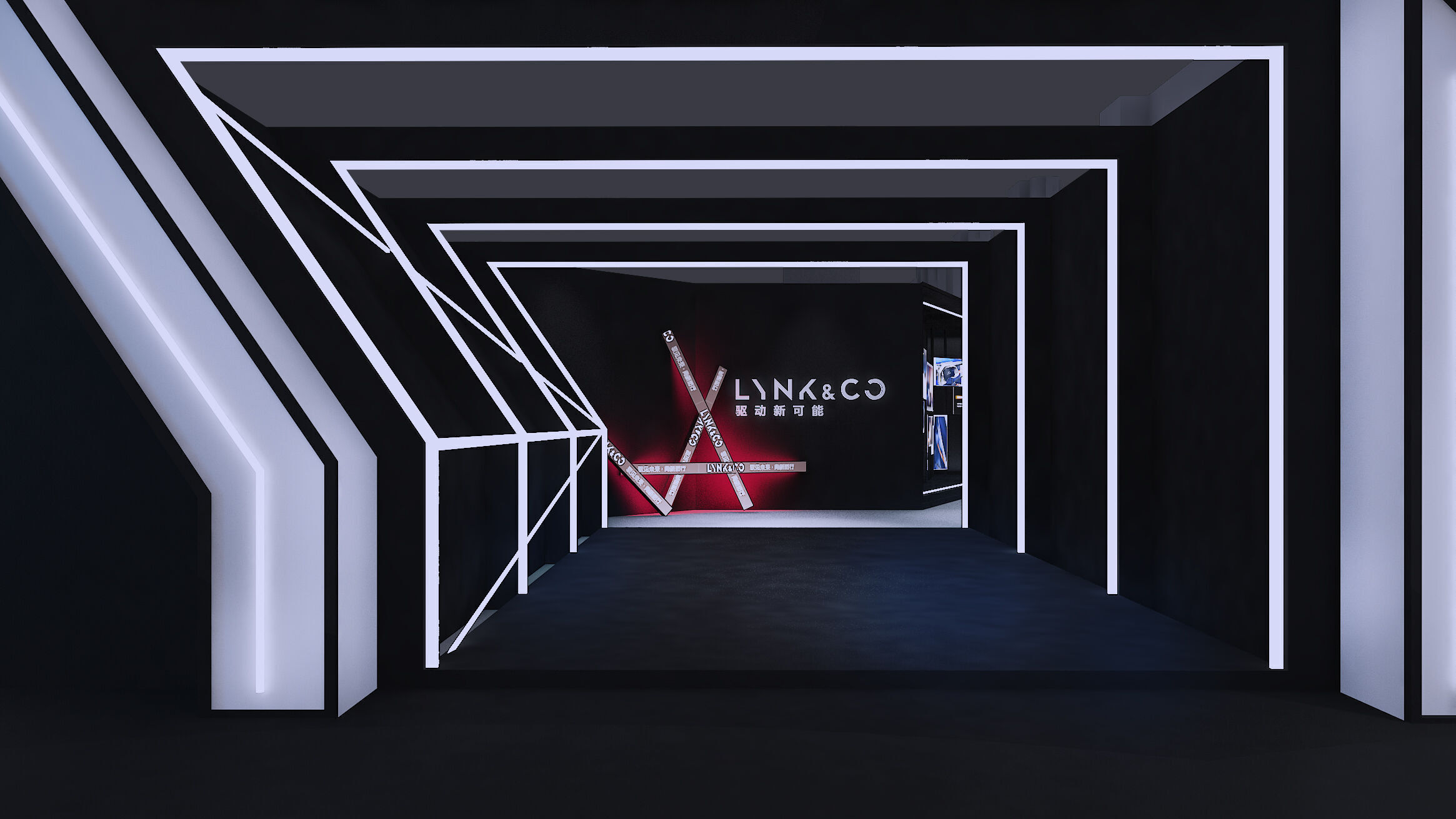 Exposition Low-poly 3D model_3