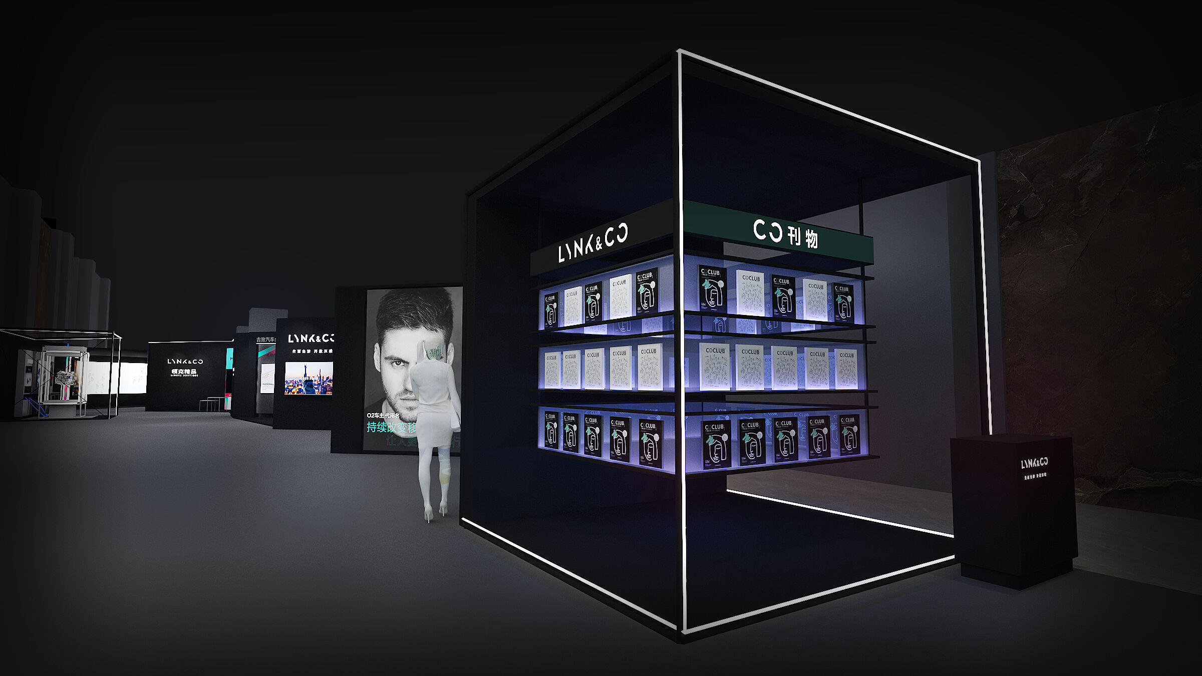 Exposition Low-poly 3D model_21