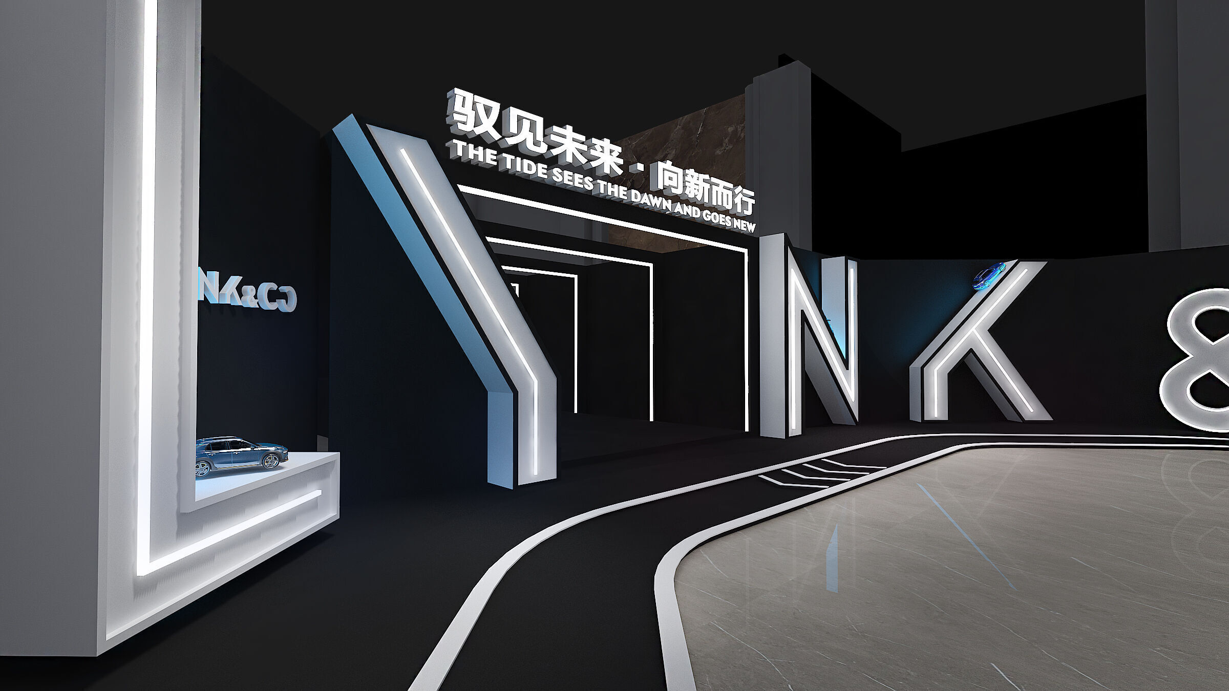 Exposition Low-poly 3D model_4