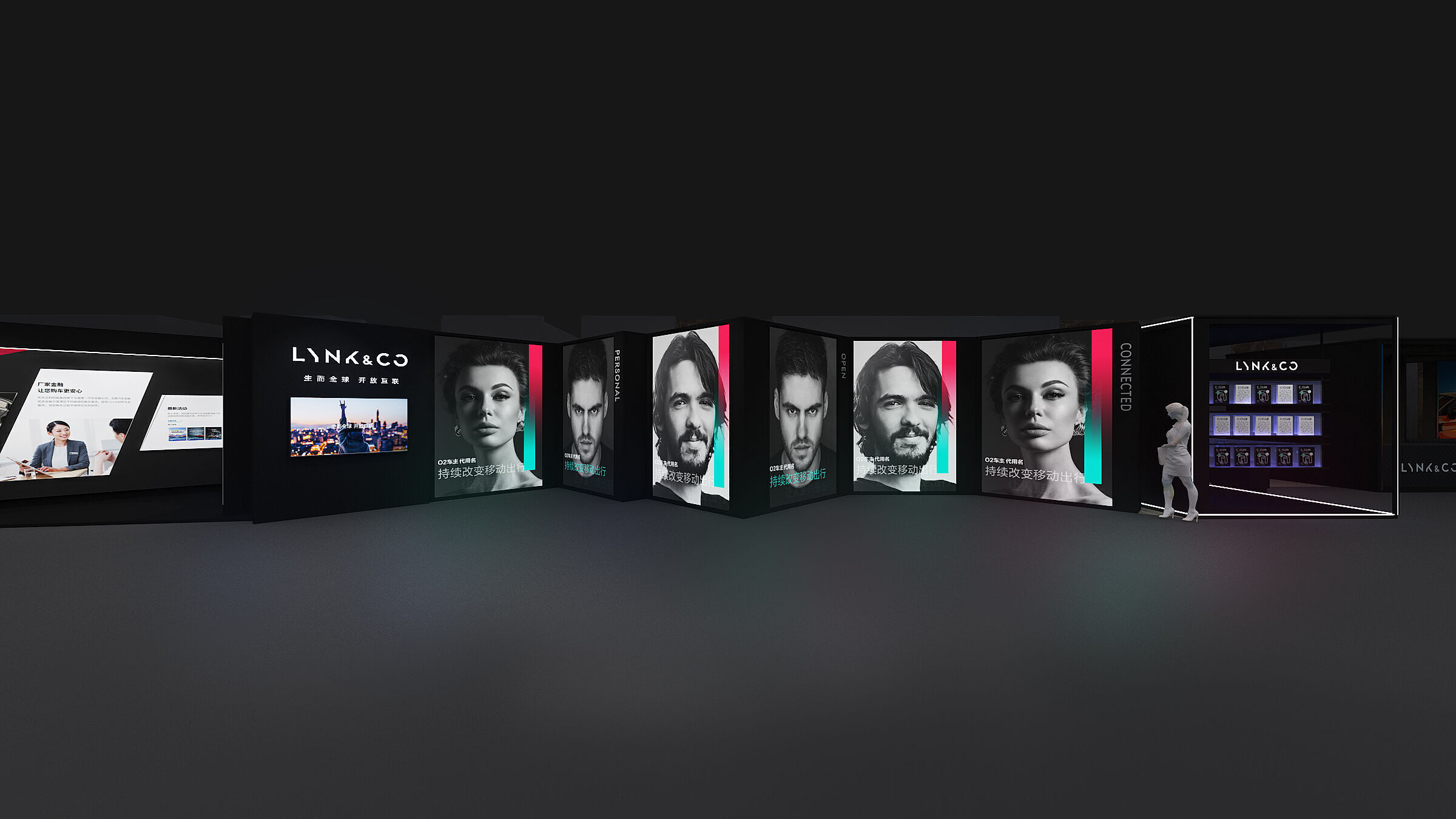 Exposition Low-poly 3D model_12