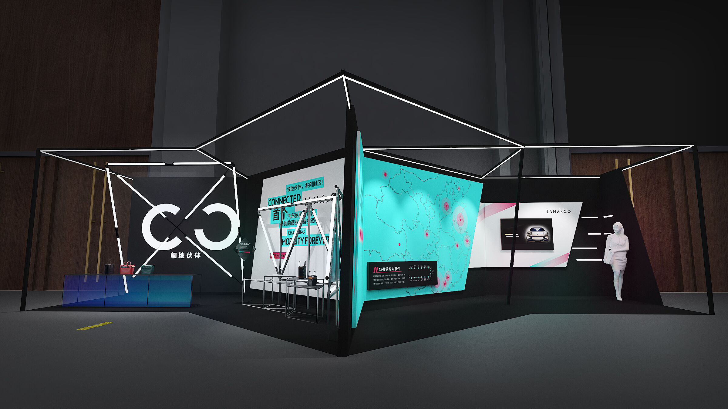 Exposition Low-poly 3D model_8