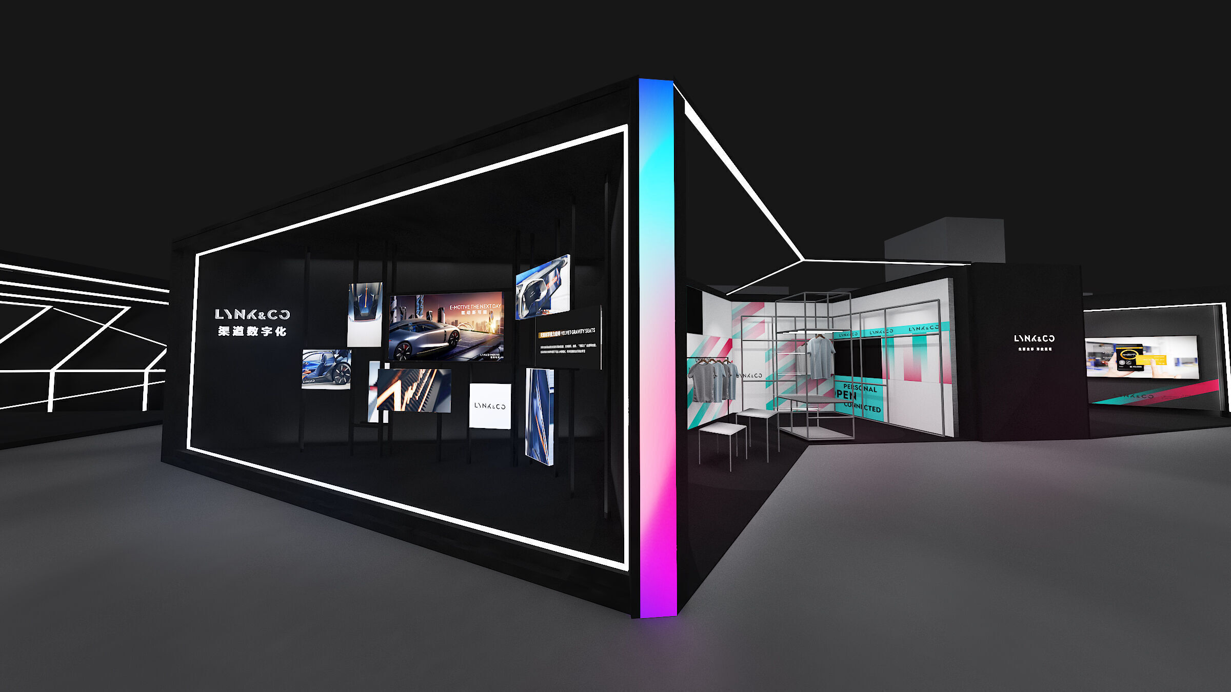 Exposition Low-poly 3D model_16